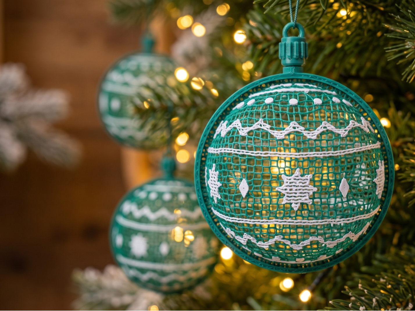 Thermoformed Christmas Ornament | Nordic - 1