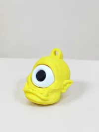 Cyclops Eye Clicker Keychain