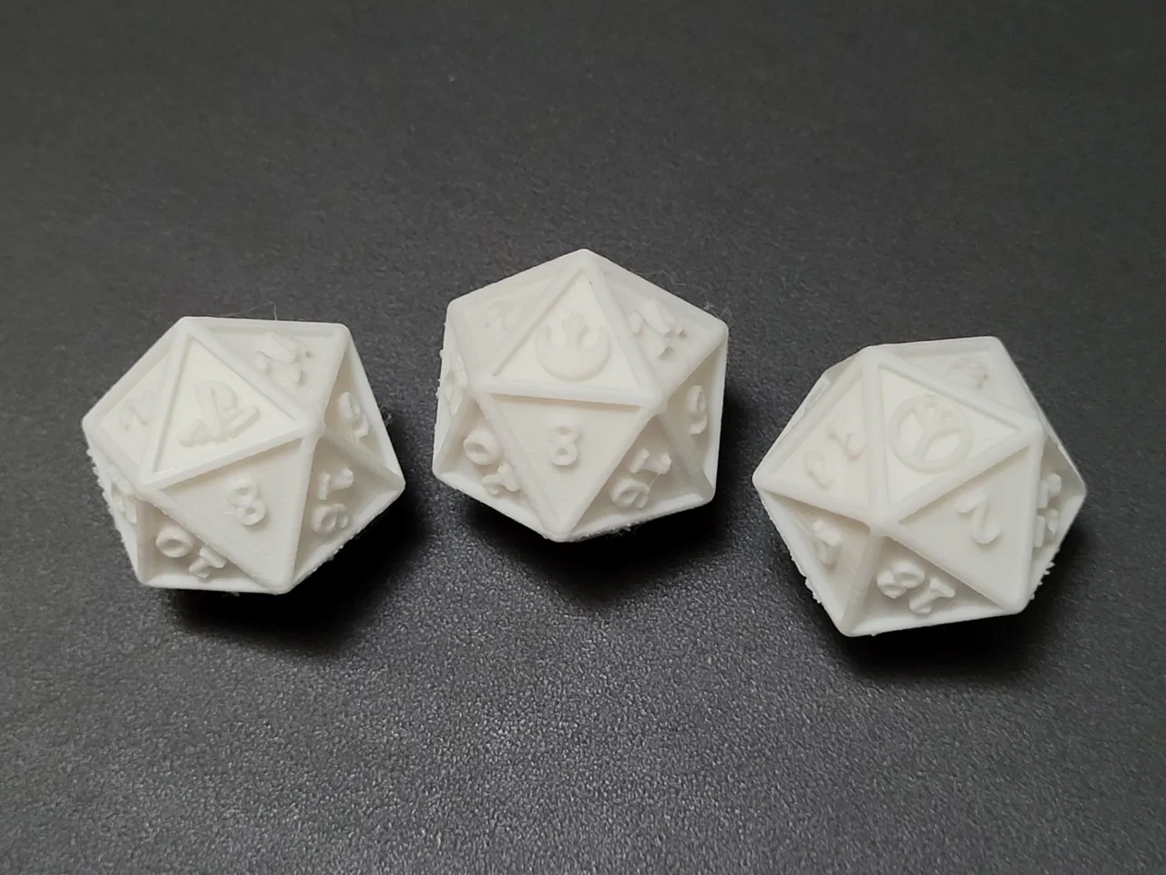 Customizable Dice - D20, D12, D10, D8, D6, D4 view 2