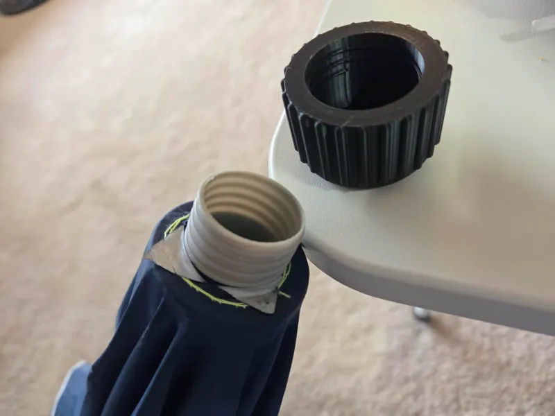 Beach Umbrella top screw cap