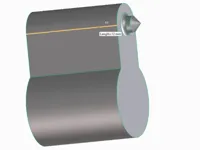 0.2mm layer, 3 walls, 50%infill Adaptive Layerheight for Tip