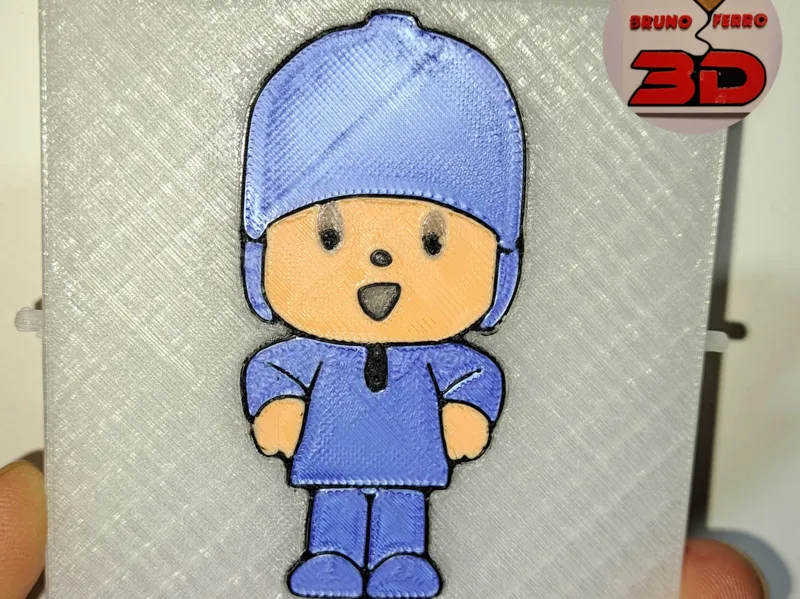 Home switch decoration with POCOYO