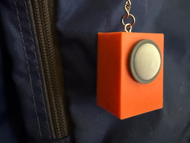 BFDI Speaker Box Keychain