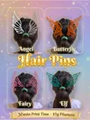 PLA - Hair Pins - Angel - Butterfly - Elf - Fairy