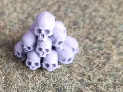 Pile of Skulls – Diorama, Decor & Wargame Terrain