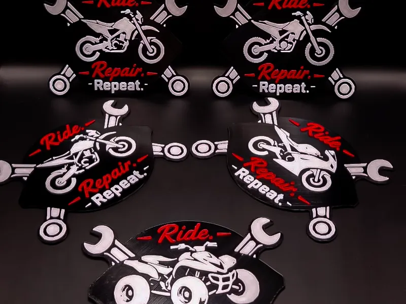 Ride Repair Repeat !!!! verschiedene Versionen