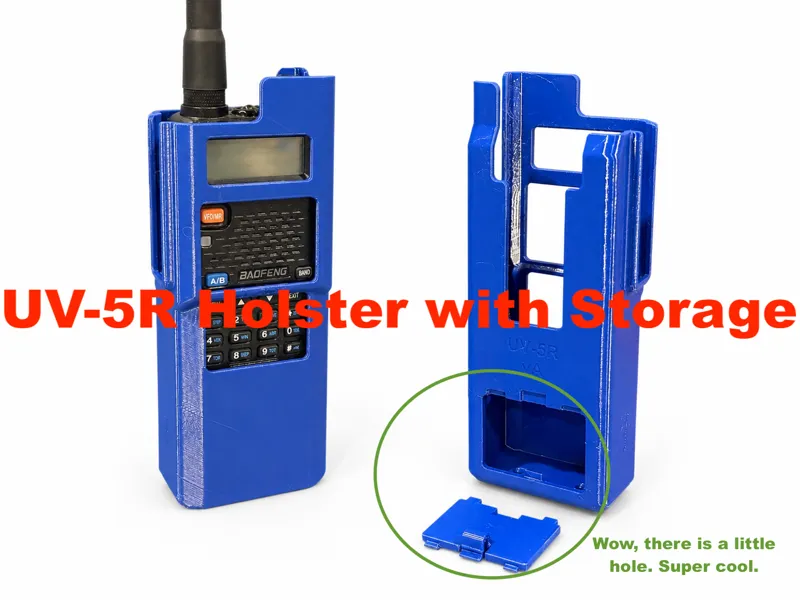 UV-5R Holster with Storage
