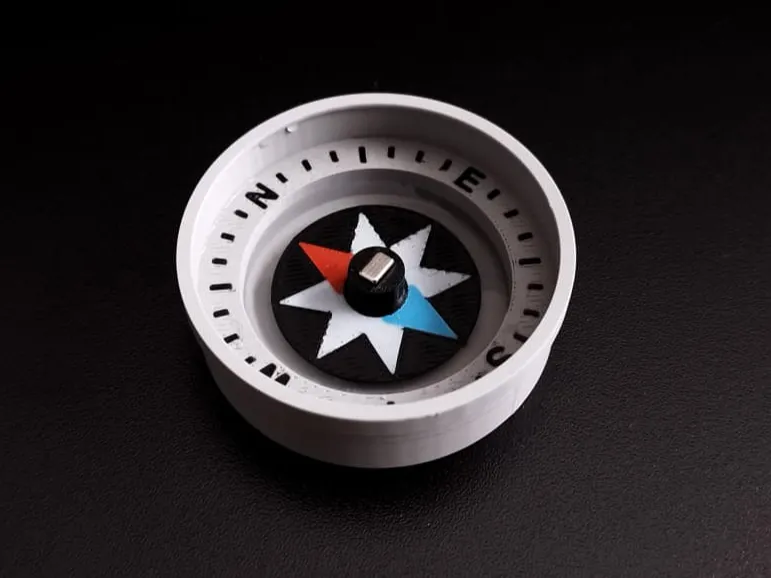 Working Magnetic Compass