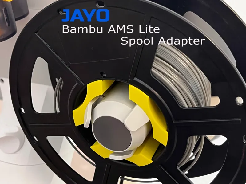 JAYO Plastic Spool Adapter for the Bambu AMS Lite 