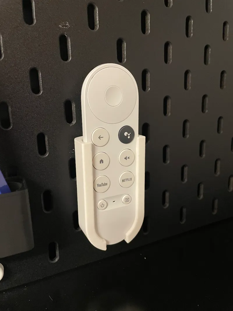 Google TV Remote Holder for Skadis