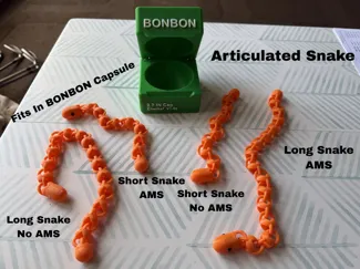 Articulated Snake (Fits In Bonbon Capsule)