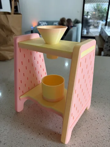 Soporte: Sensory Funnel Stand – Pouring & Fine Motor Play — vista de referencia 5