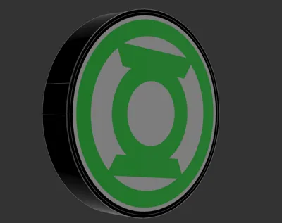 Green Lantern Logo Lightbox