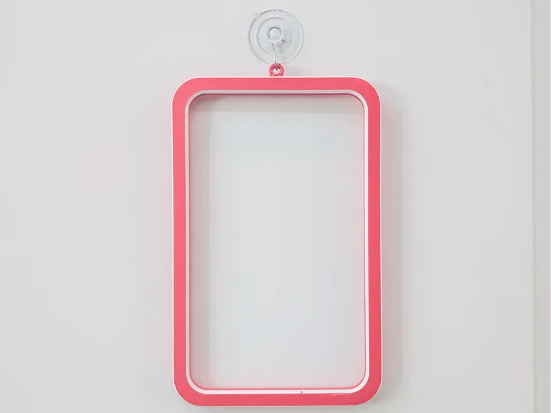 10"x6" Rounded Hanging Picture Frame - Portrait