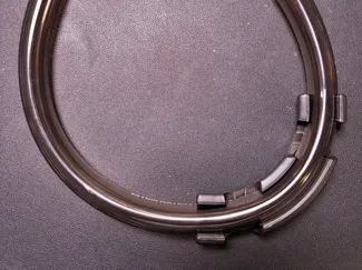 Aquarium tube 90 degree elbow support 