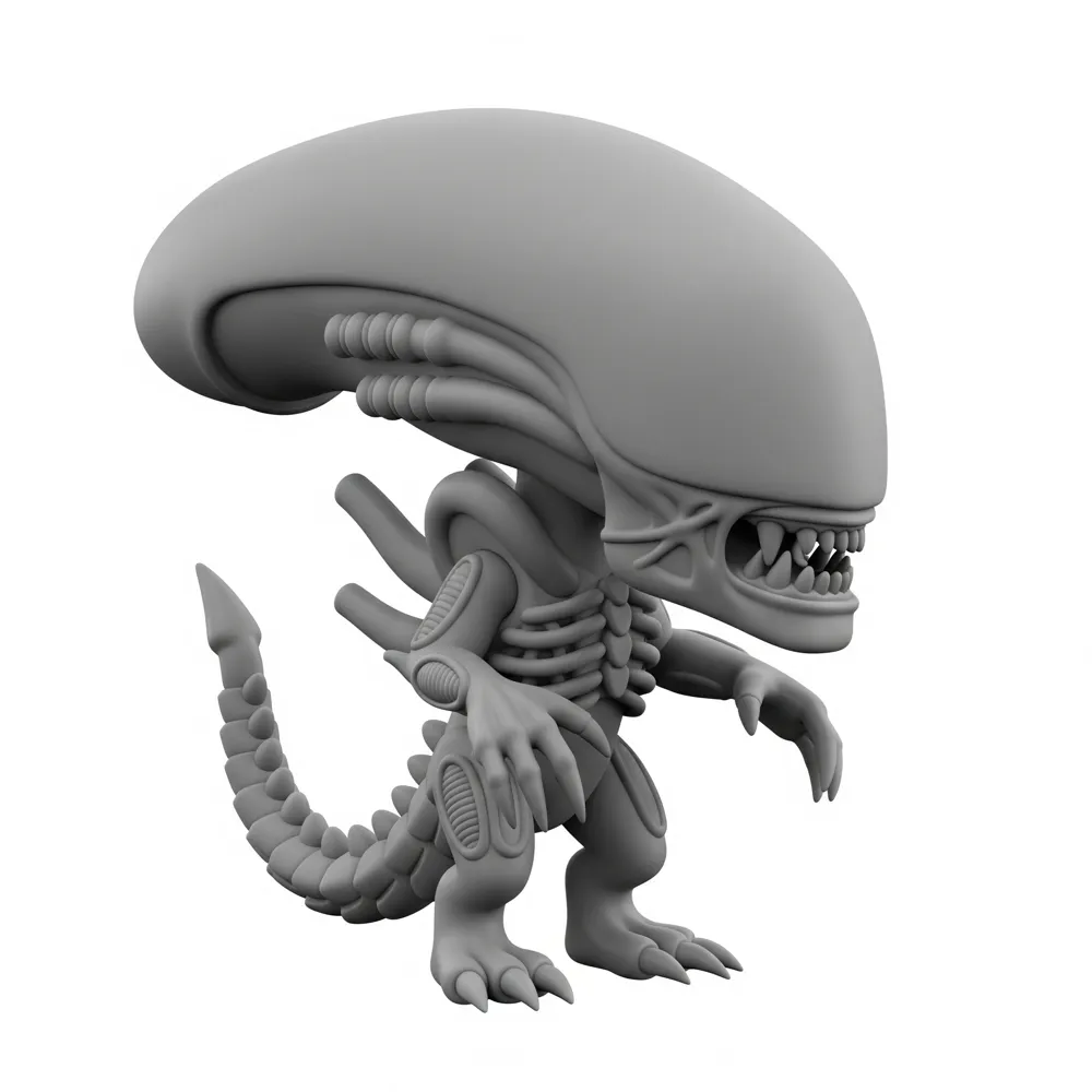 Alien - Free 3D Print Model - MakerWorld