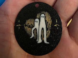 fresno crawler keychain / earring