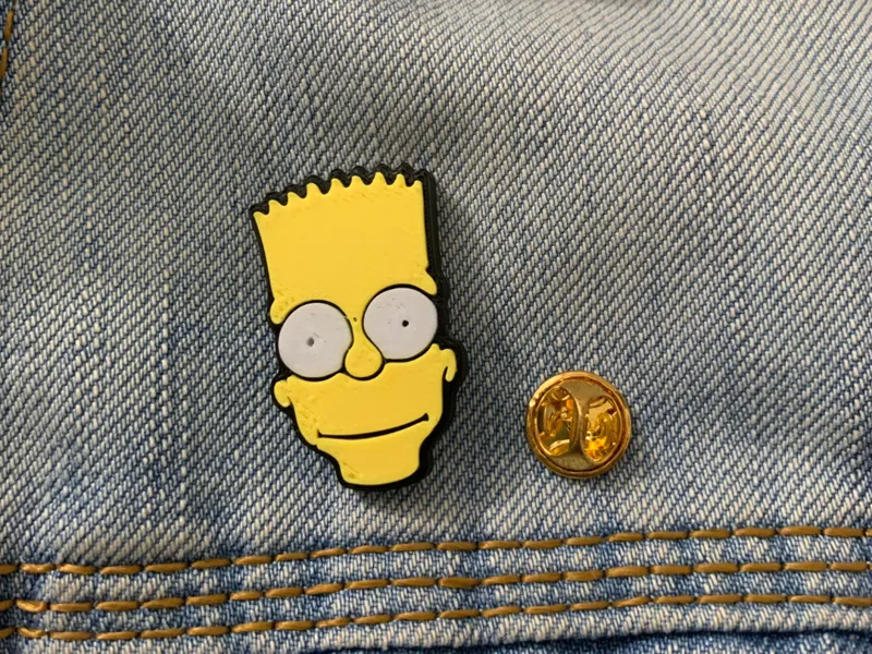Pin Bart Simpson
