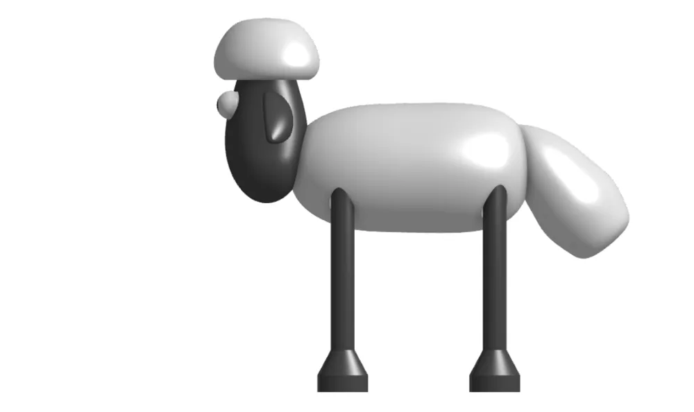 Shaun the Sheep by Kimma Makes MakerWorld: Download Free 3D Models