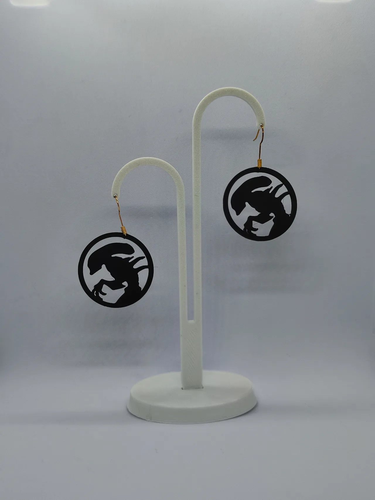 Aretes Alién XenoCírculo view 2