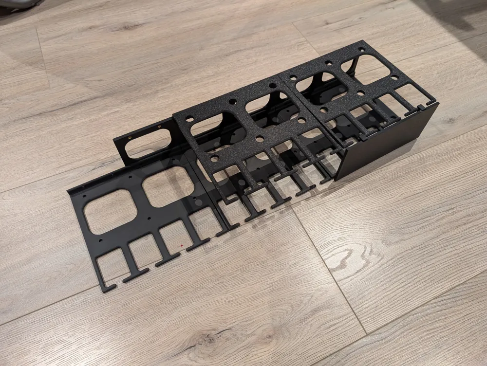 Gestión de Cables para Rack de 4U - Modelo de impresión 3D gratuito ...