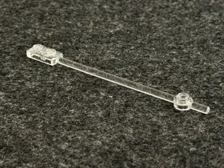 Klemmbaustein Stab Transp. 8cm/15cm (L E G O)