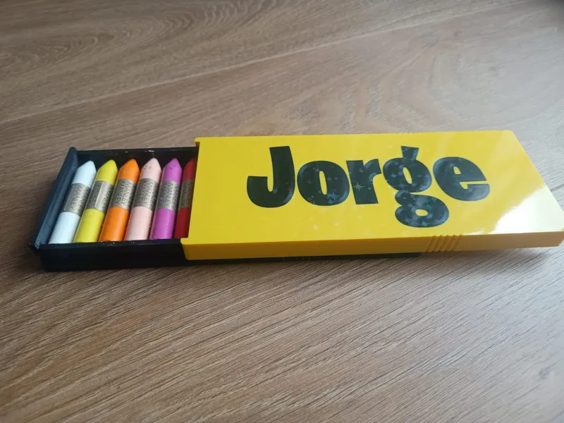Estuche para 15 Ceras Manley