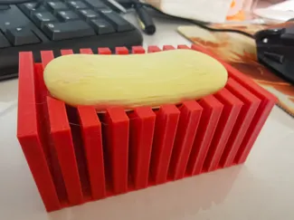 水闸式肥皂盒(适合上海硫磺皂85克)