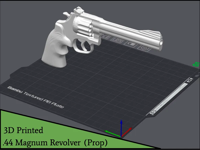 .44 Magnum Revolver Prop