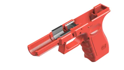 Glock 17 Gen 3 Pistol Frame by AnOnCH - MakerWorld