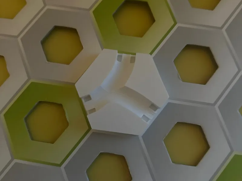 Gravitrax Kreuzung mit 3 Eingängen by Alex 3D