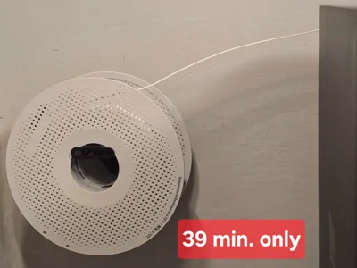 Wall-Mounted Spool Holder 