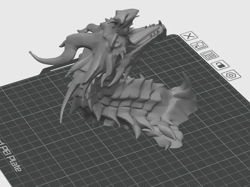 Busto Alduin da muro