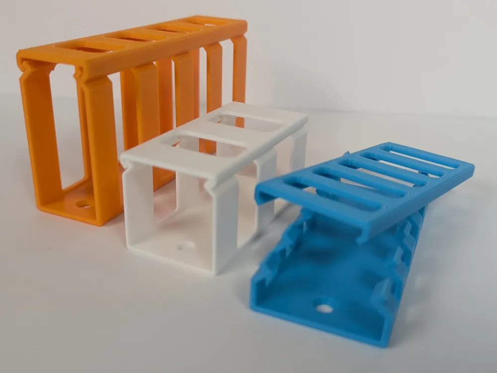Cable Raceway with Cover, Customizable/Parametric - Free 3D Print Model ...
