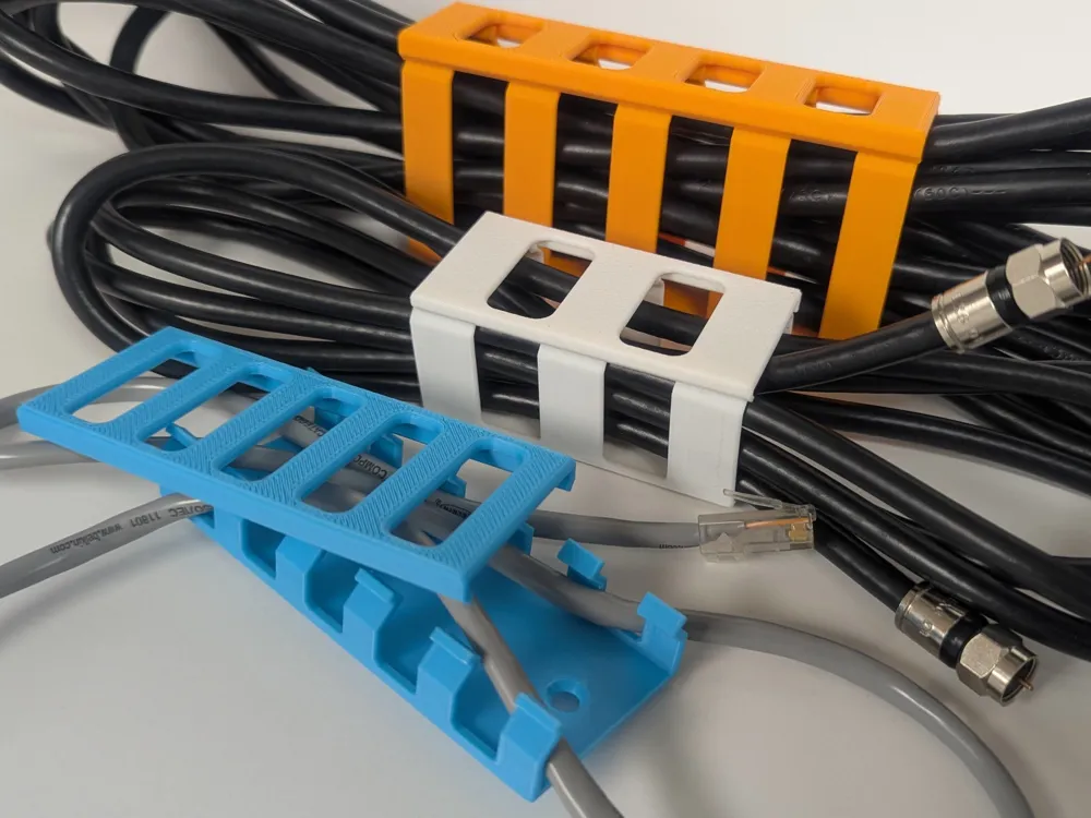 Cable Raceway with Cover, Customizable/Parametric - Free 3D Print Model ...