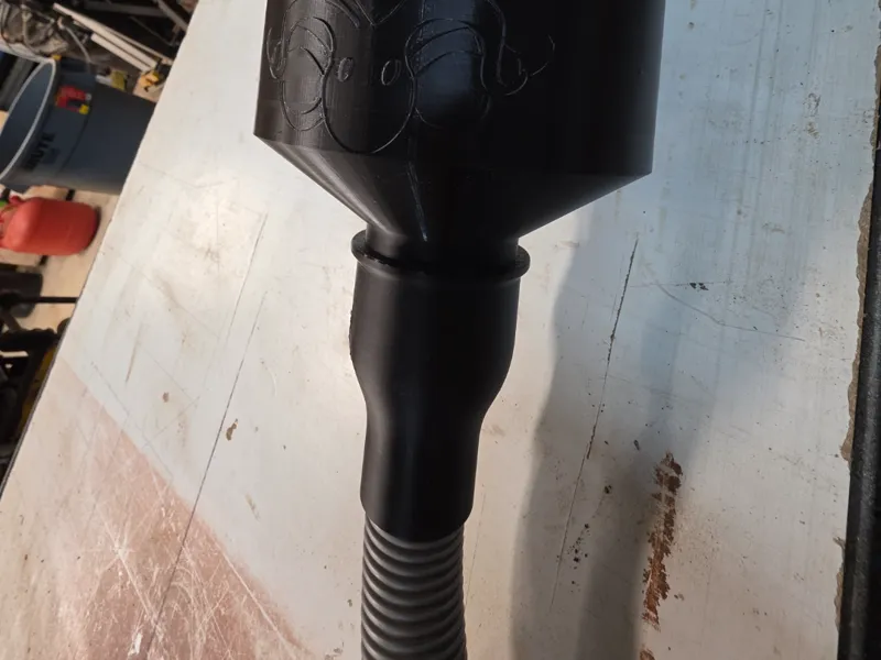 OctoVac Standard=>Cen-Tec Hose Transition Adapter