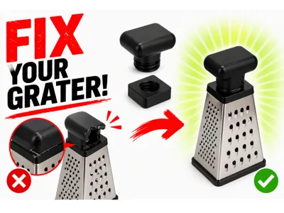 Replacement Handle for GoCook Pyramid Cheesegrater
