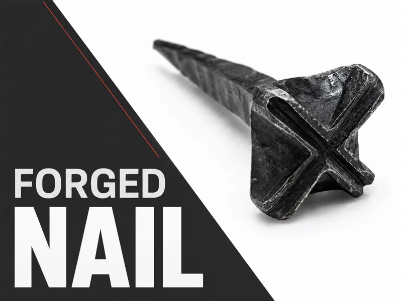 Decorative Forged Nail - LARP Prop