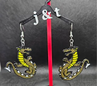 Dragon earrings