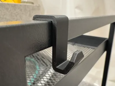 Simple Hook for IKEA NISSAFORS trolley