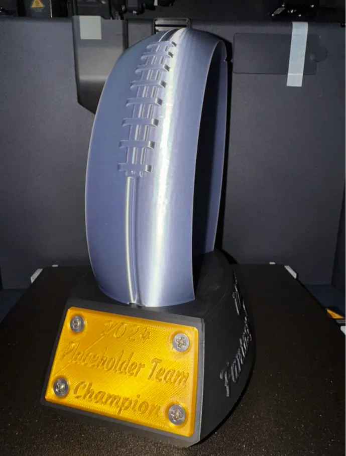 Large Customizable Fantasy Football Trophy(No AMS)