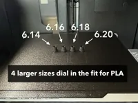 4 larger sizes - PLA Matte