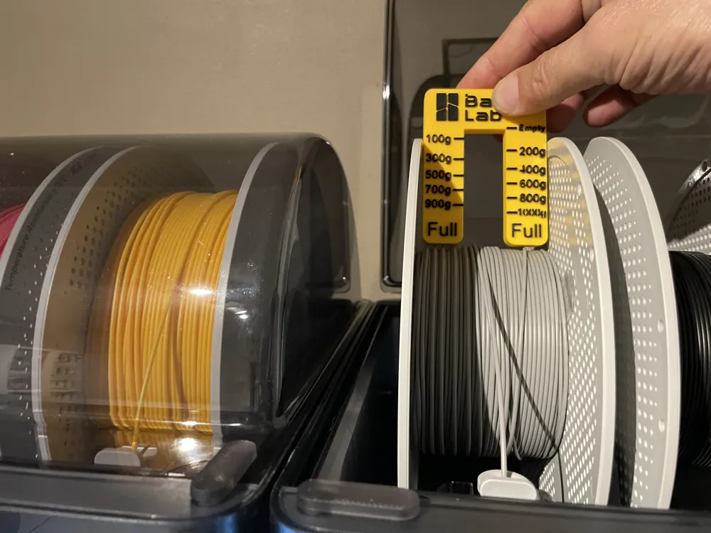Filament measure with easy to understand lines - Free 3D Print Model ...