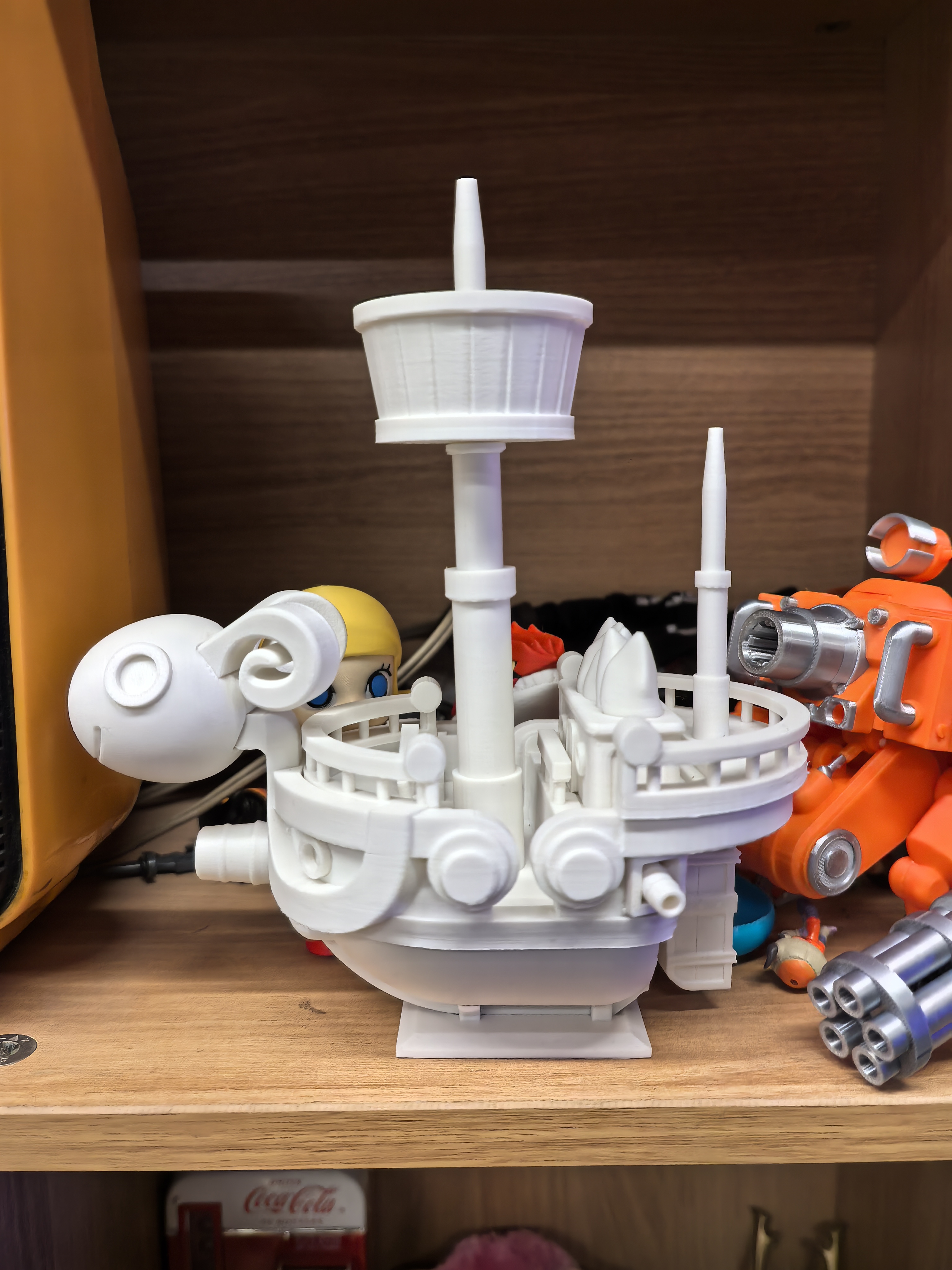 Miniatura 1 do modelo 3D 黄金梅利号 Going Merry 拼装模型