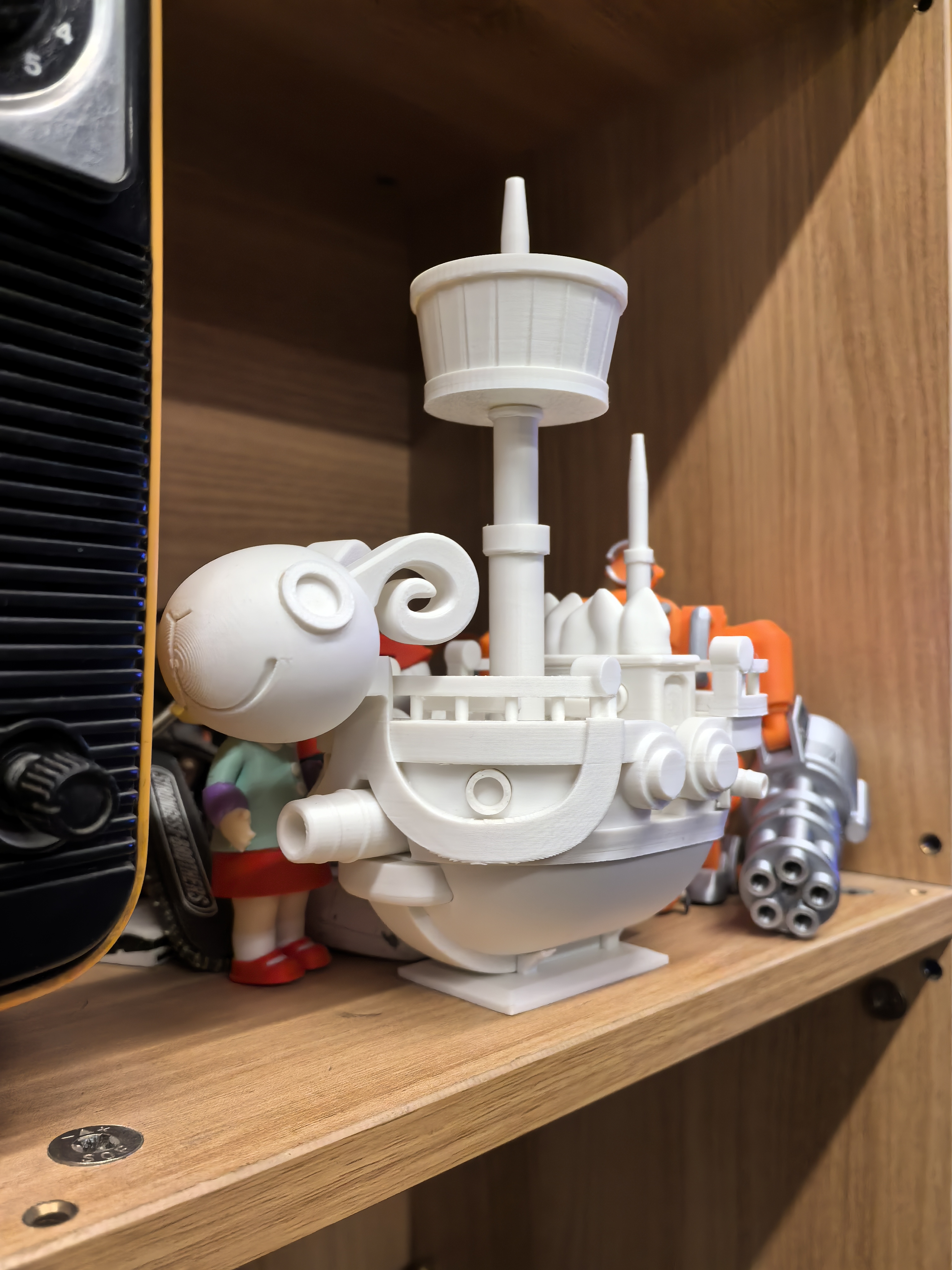 Miniatura 4 do modelo 3D 黄金梅利号 Going Merry 拼装模型