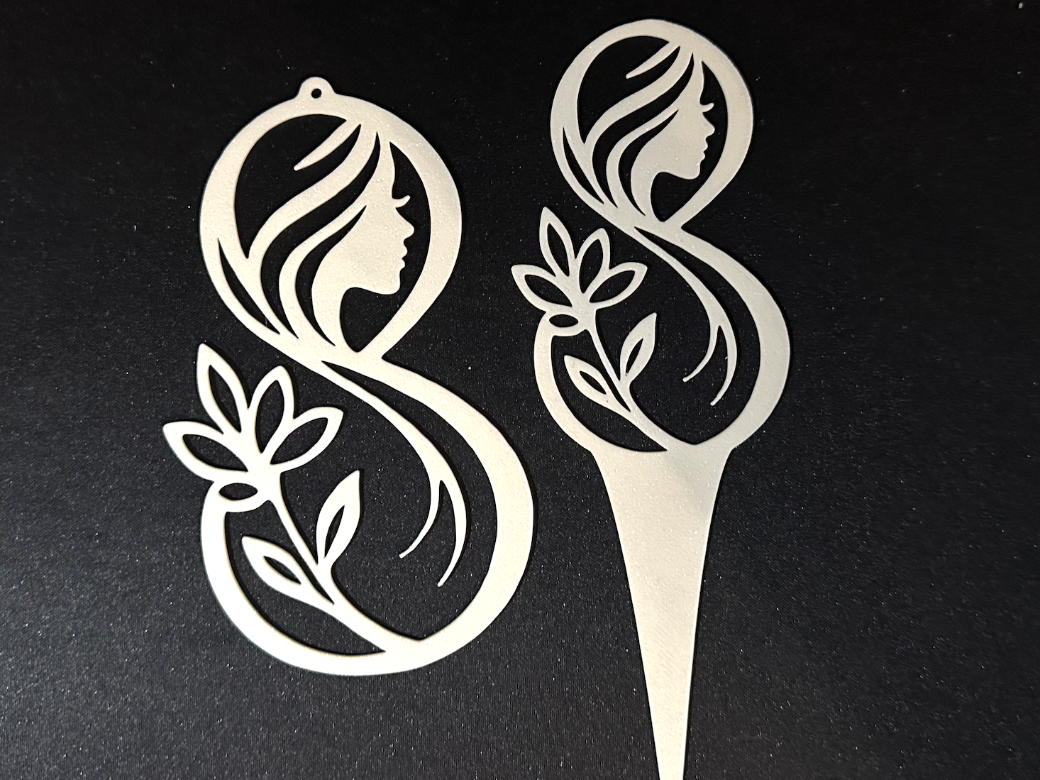 Women's Day Ornament & Plant Stake Set