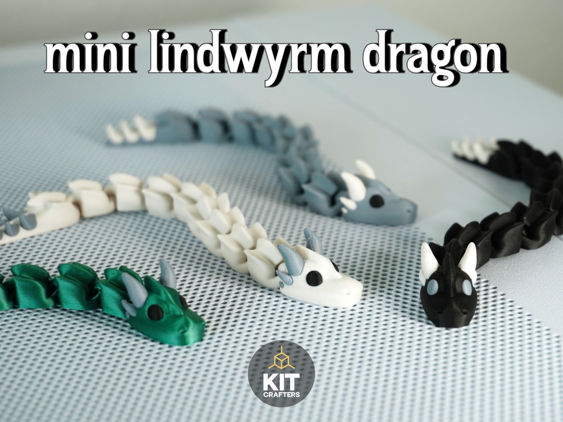 Mini Articulated Lindwyrm Dragon