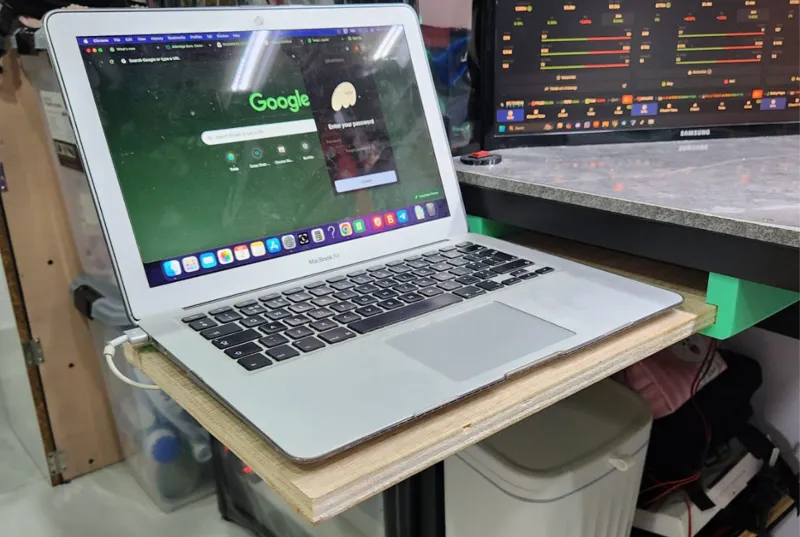 Pull Out Table Drawer For Macbook & Laptop
