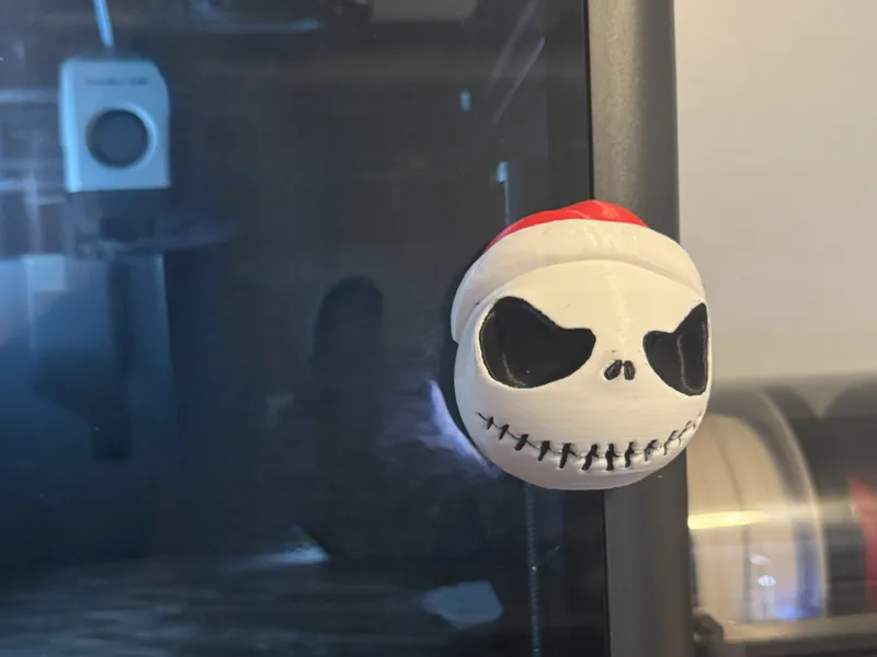 Jack Skellington Bambu Door Decoration