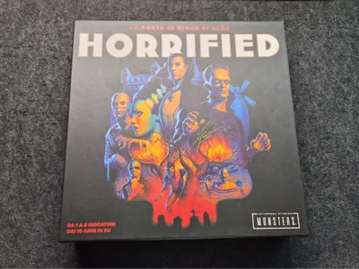 Insert organizer for Horrified Boardgame